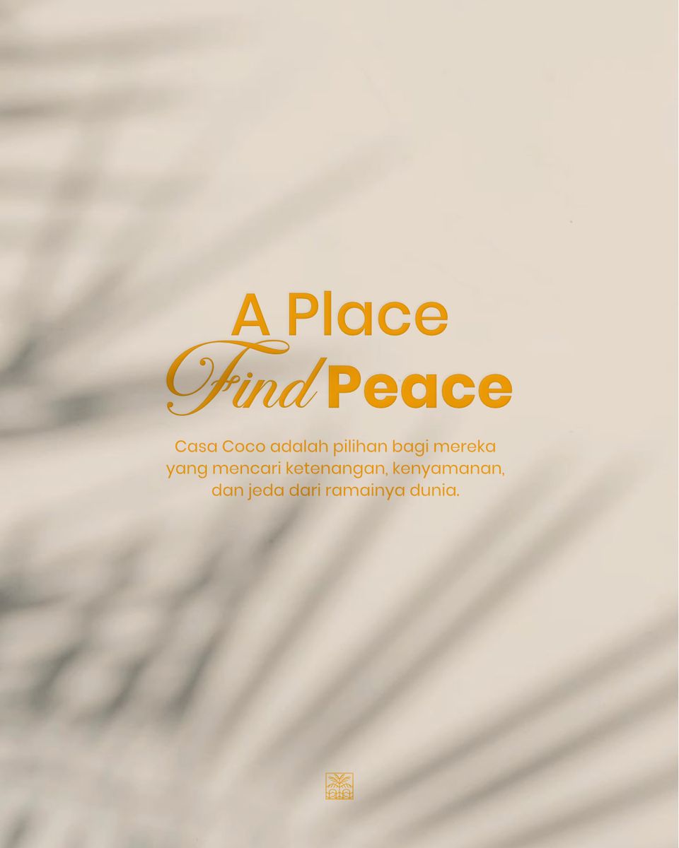 Casa Coco find peace
