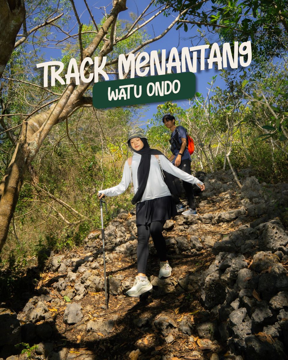 Wunung track menantang